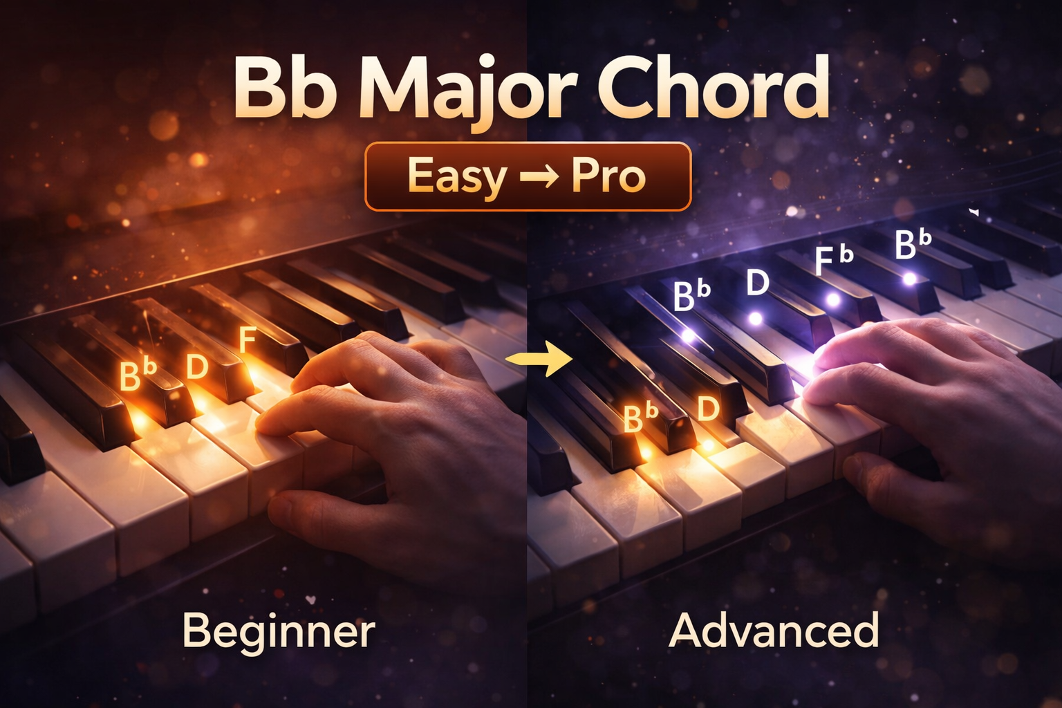 Bb Major Chord on Piano: A Complete Step-by-Step Guide